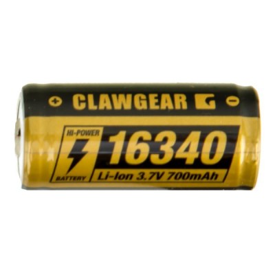 ClawGear 700mAh Újratölthető Okos Akku (CR123)